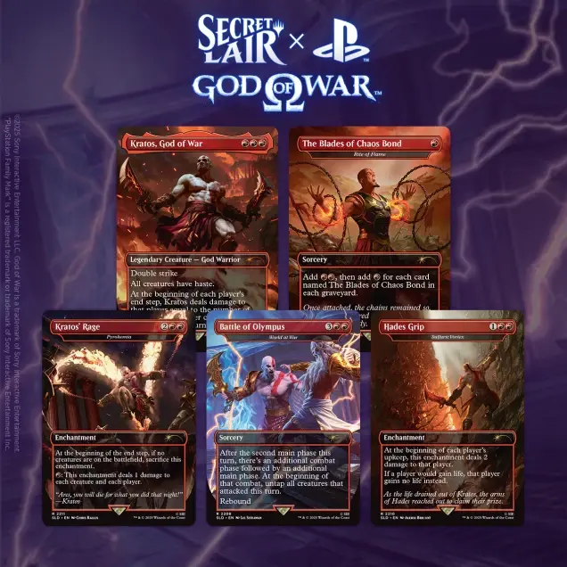 Magic: The Gathering - Secret Lair x God of War: Greek - Nonfoil