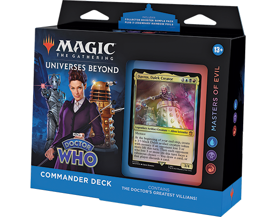 Magic: The Gathering Dr. Who Commander Deck - Masters of Evil