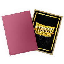 Dragon Shield - Dual Matte Sleeve - Pomagranate & Gold (100 Sleeve)
