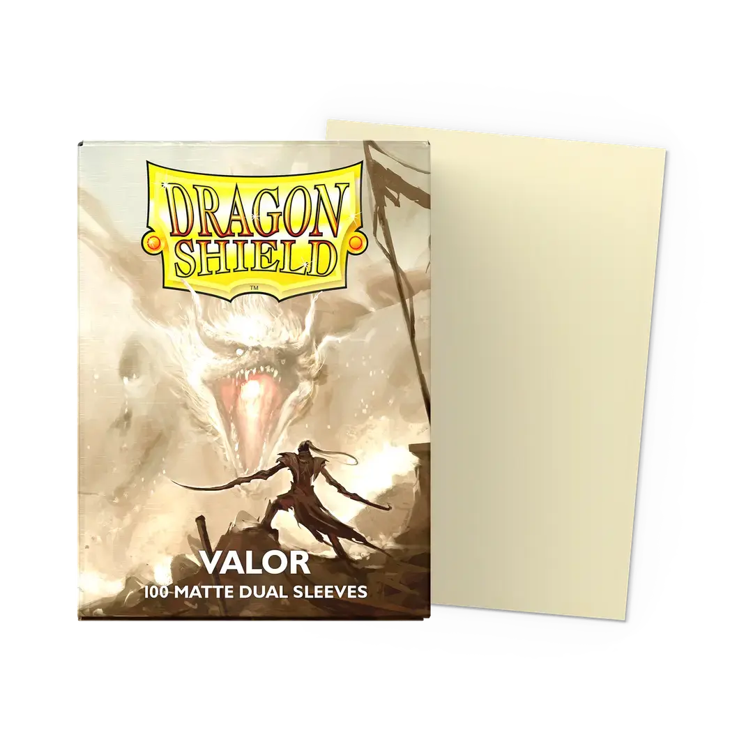 Dragon Shield - Dual Matte Sleeve - Valor (100 Sleeve)