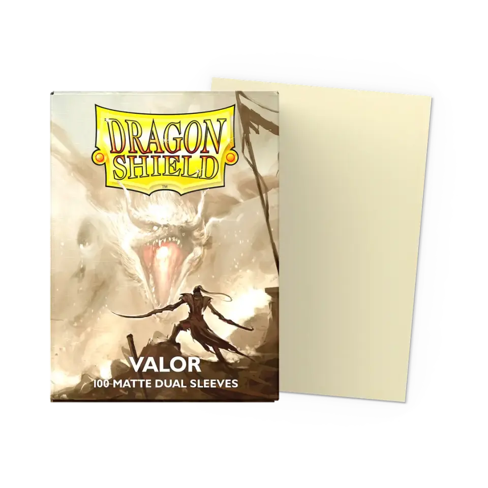 Dragon Shield - Dual Matte Sleeve - Valor ( 100 Sleeve )