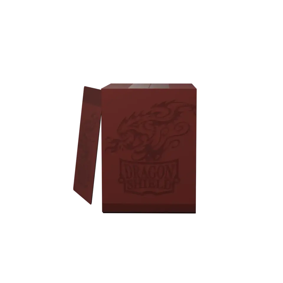 Dragon Shield - Double Shell - Blood Red ( 100 Double Sleeved )