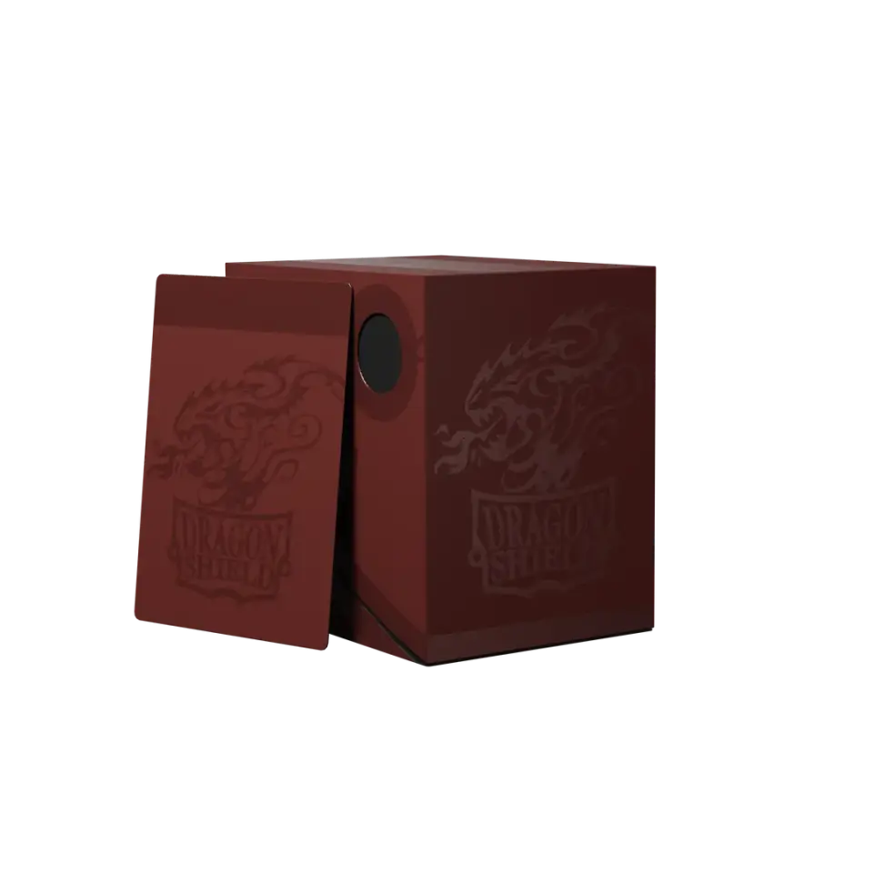 Dragon Shield - Double Shell - Blood Red ( 100 Double Sleeved )
