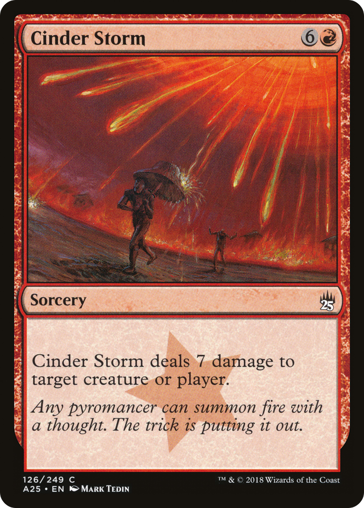 Cinder Storm ( Traditional Foil )