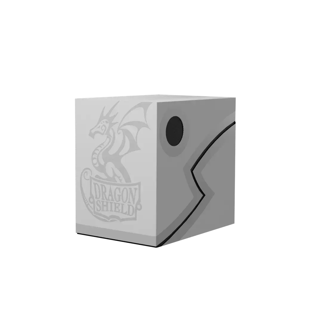Dragon Shield - Double Shell - Ashen White