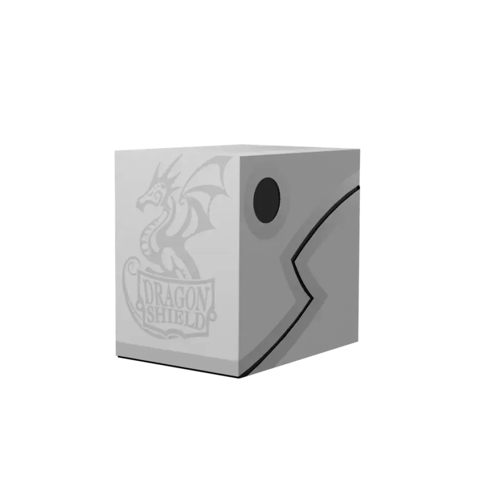 Dragon Shield - Double Shell - Ashen White