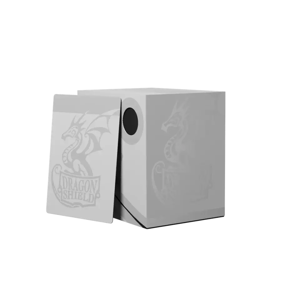 Dragon Shield - Double Shell - Ashen White