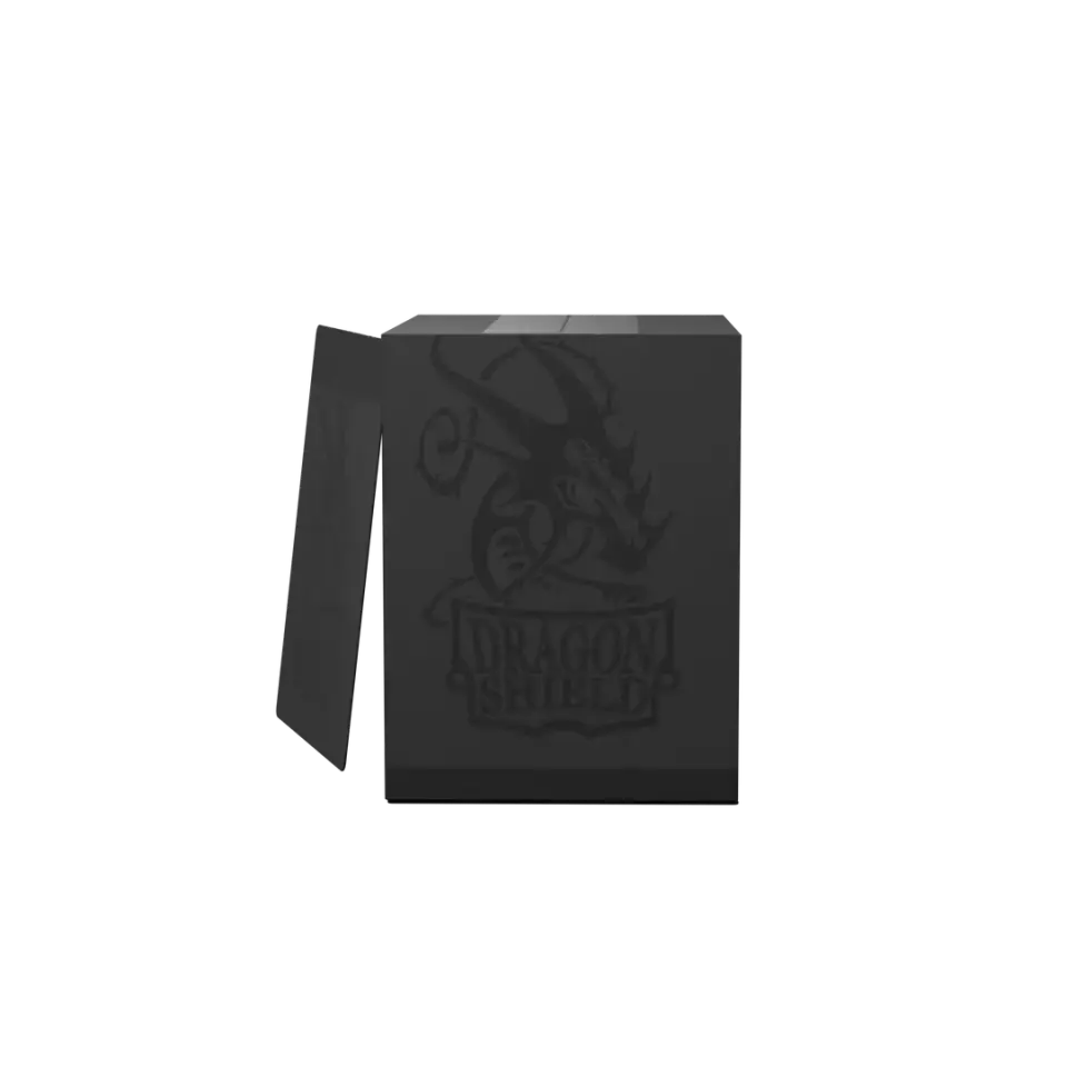 Dragon Shield - Double Shell -  Shadow Black ( 100 Double Sleeved )
