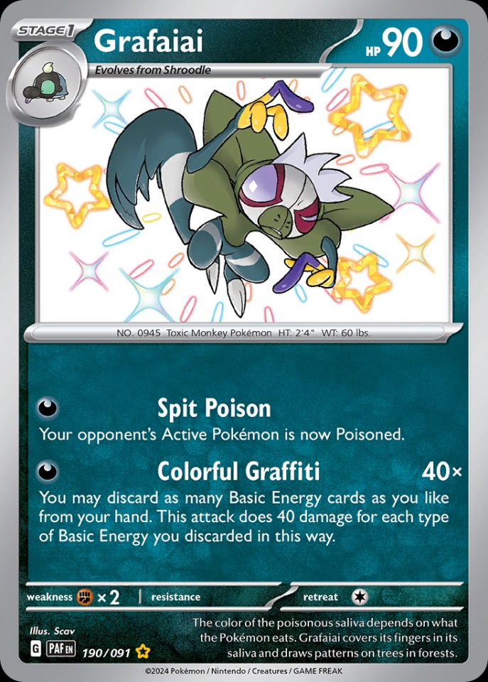 Grafaiai 190/091 - Paldean Fates