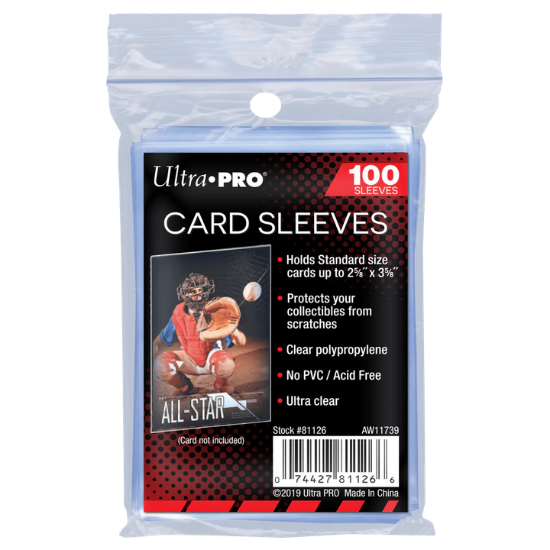 Ultra Pro - Regular Sleeves 63mm x88mm