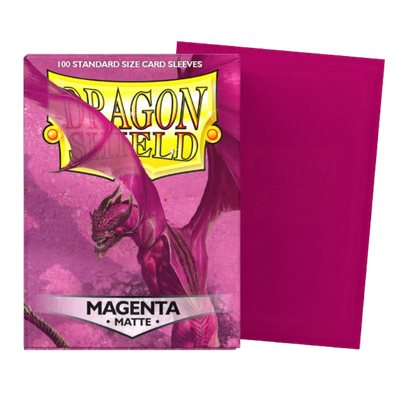 Dragon Shield - Matte Sleeve - Magenta (100 Sleeve)