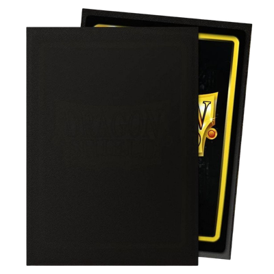 Dragon Shield - Matte Sleeve - Jet (100 Sleeve)