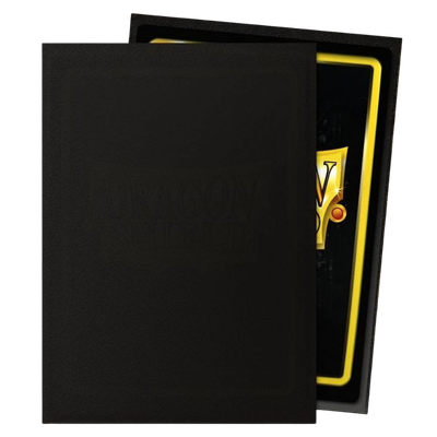 Dragon Shield - Matte Sleeve - Jet (100 Sleeve)