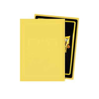 Dragon Shield - Matte Sleeve - Yellow