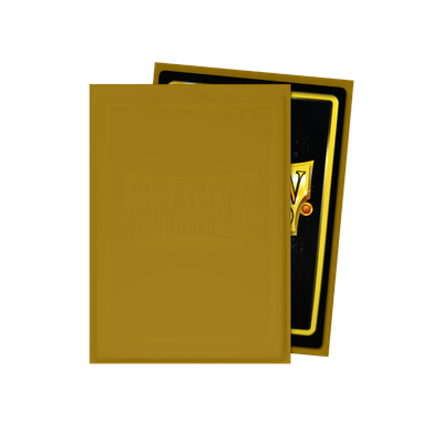 Dragon Shield - Matte Sleeve - Gold