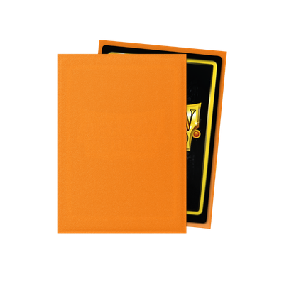 Dragon Shield - Matte Sleeve - Orange