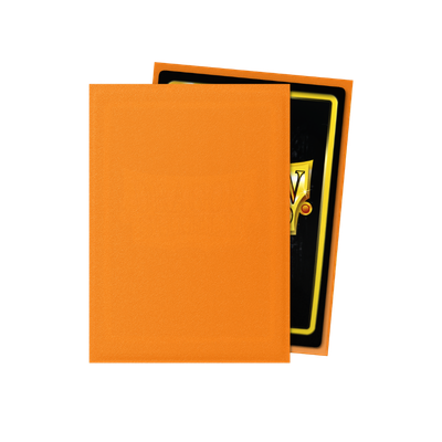 Dragon Shield - Matte Sleeve - Orange