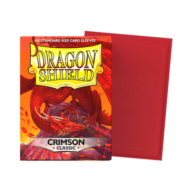 Dragon Shield - Classic Sleeve - Crimson (100 Sleeve)
