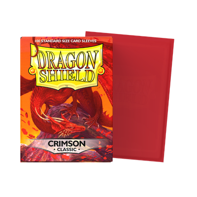 Dragon Shield - Classic Sleeve - Crimson