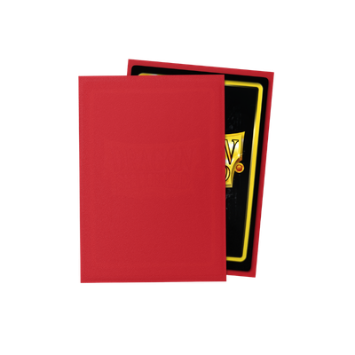 Dragon Shield - Matte Sleeve - Crimson