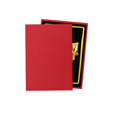 Dragon Shield - Matte Sleeve - Crimson