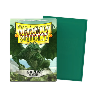 Dragon Shield - Classic Sleeve - Green (100 Sleeve)