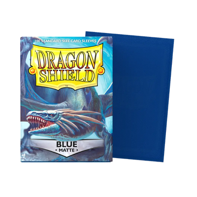 Dragon Shield - Matte Sleeve - Blue (100 Sleeve)