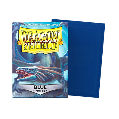 Dragon Shield - Matte Sleeve - Blue (100 Sleeve)