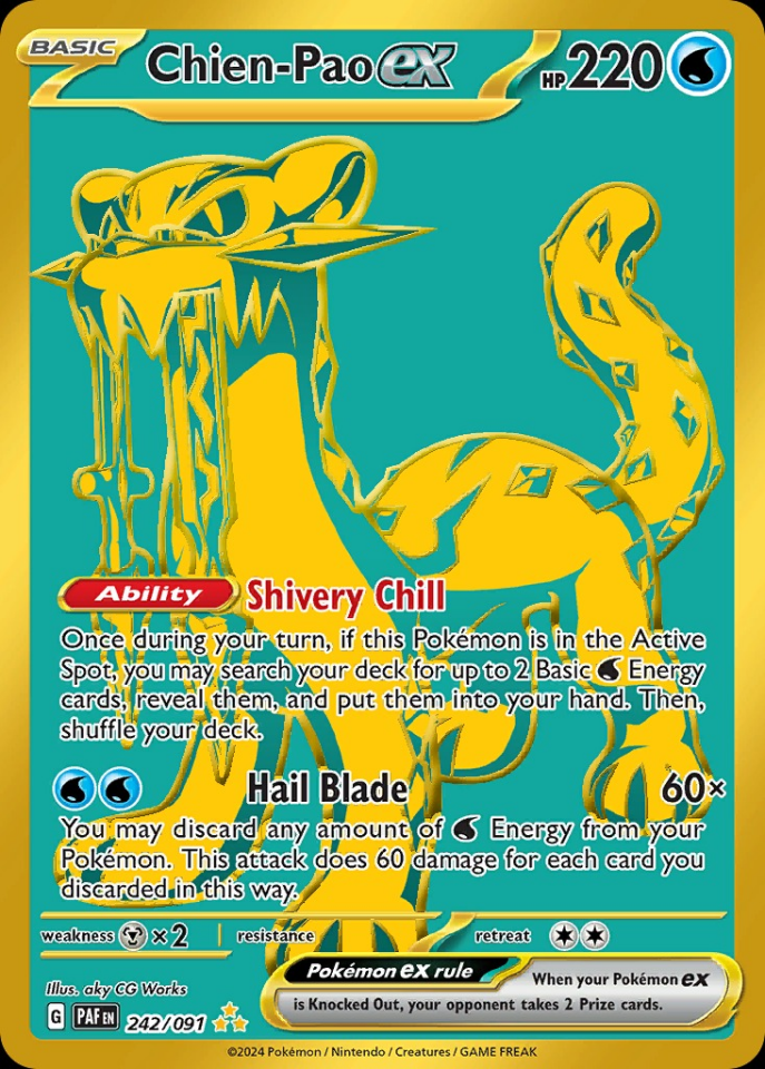 Chien-Pao ex 242/091 - Paldean Fates
