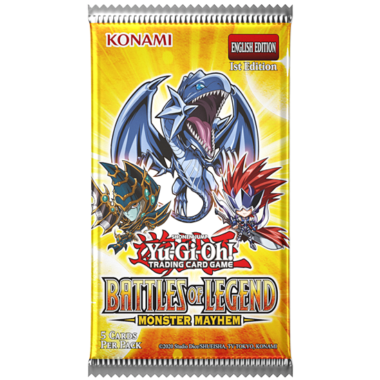 Yu-Gi-Oh ! - Battles of Legend - Monster Mayhem - Booster Pack