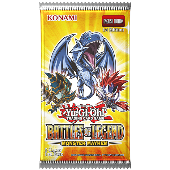 Yu-Gi-Oh ! - Battles of Legend - Monster Mayhem - Booster Pack