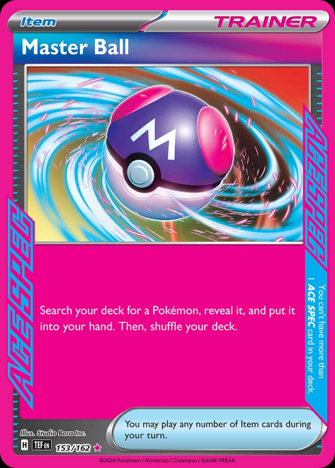 Master Ball 153/162 - Temporal Forces