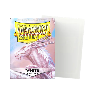 Dragon Shield - Matte Sleeve - White