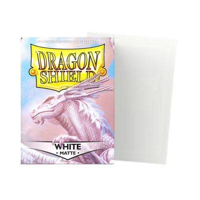 Dragon Shield - Matte Sleeve - White