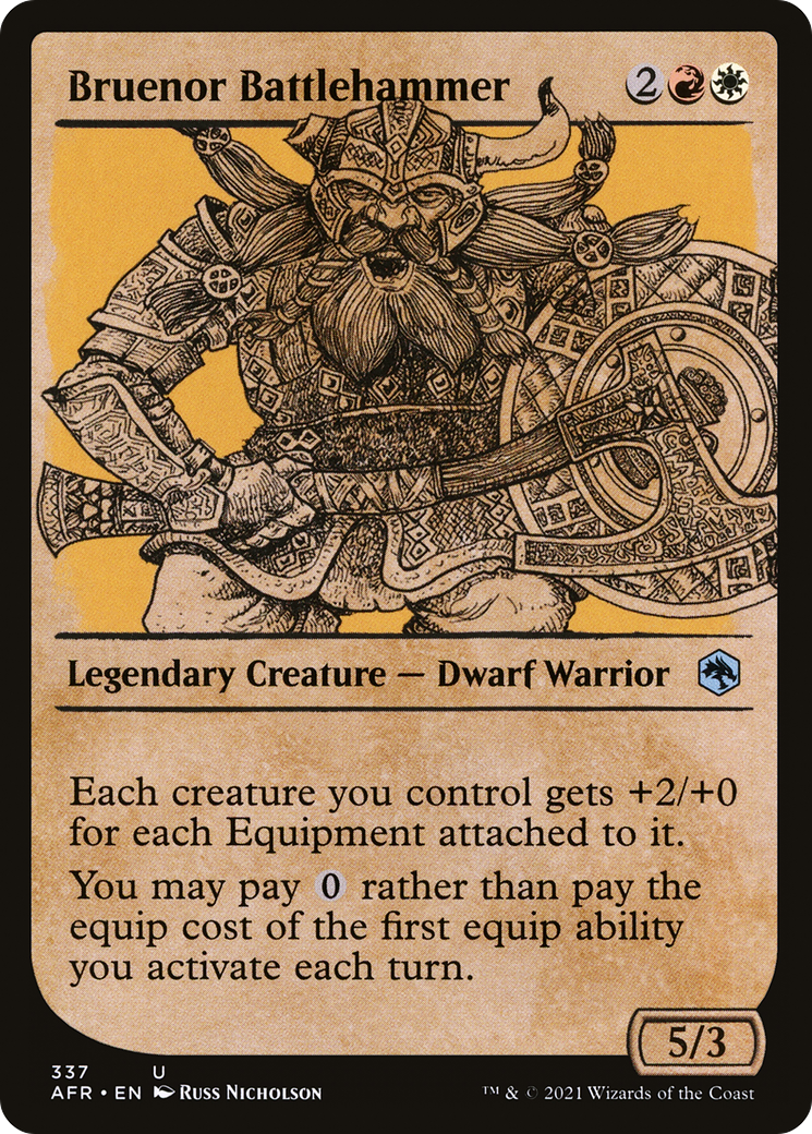 Bruenor Battlehammer ( Traditional Foil )