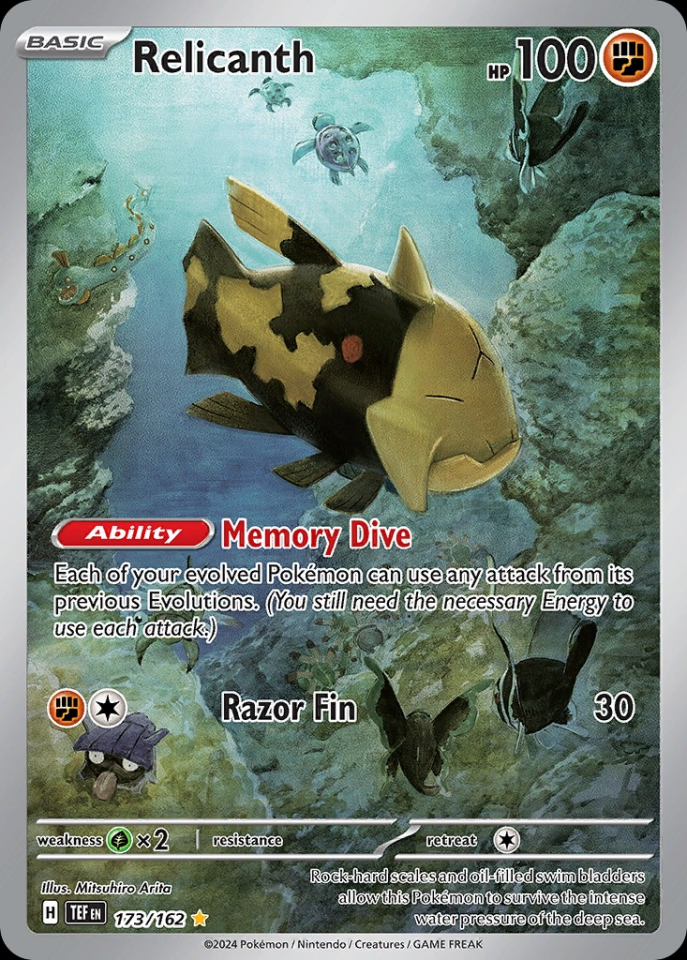 Relicanth 173/162 - Temporal Forces