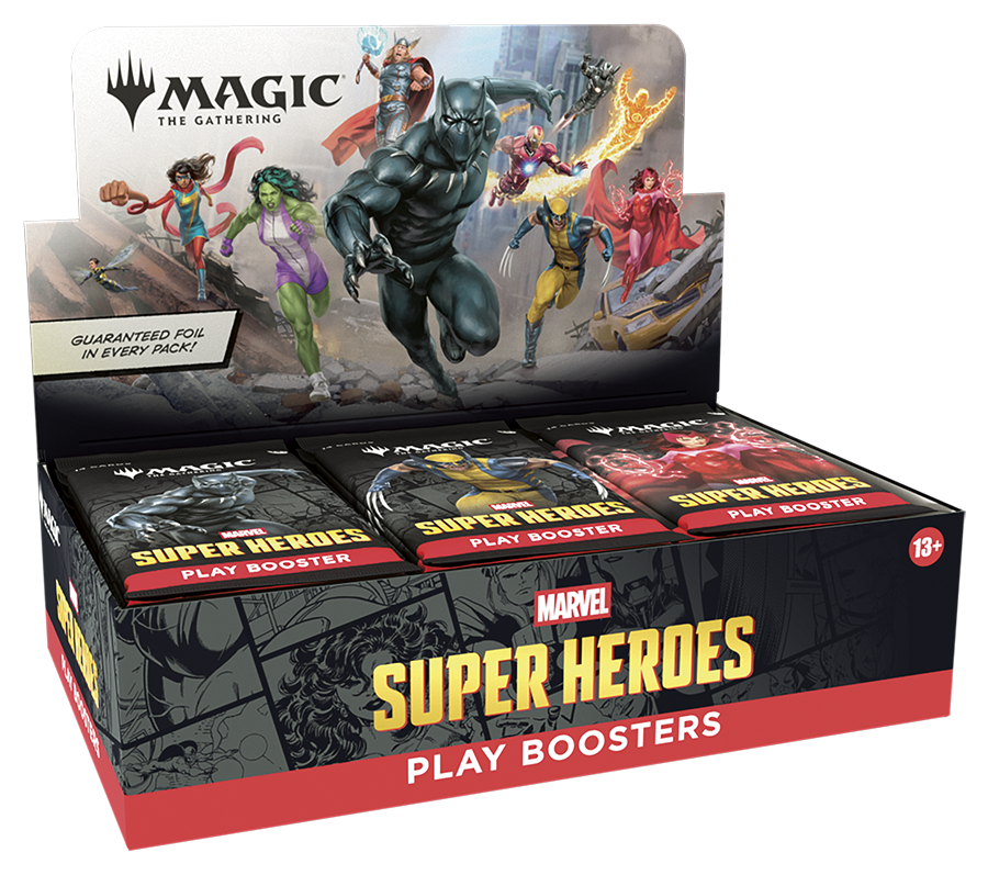 Marvel Super Heroes Play Booster Box