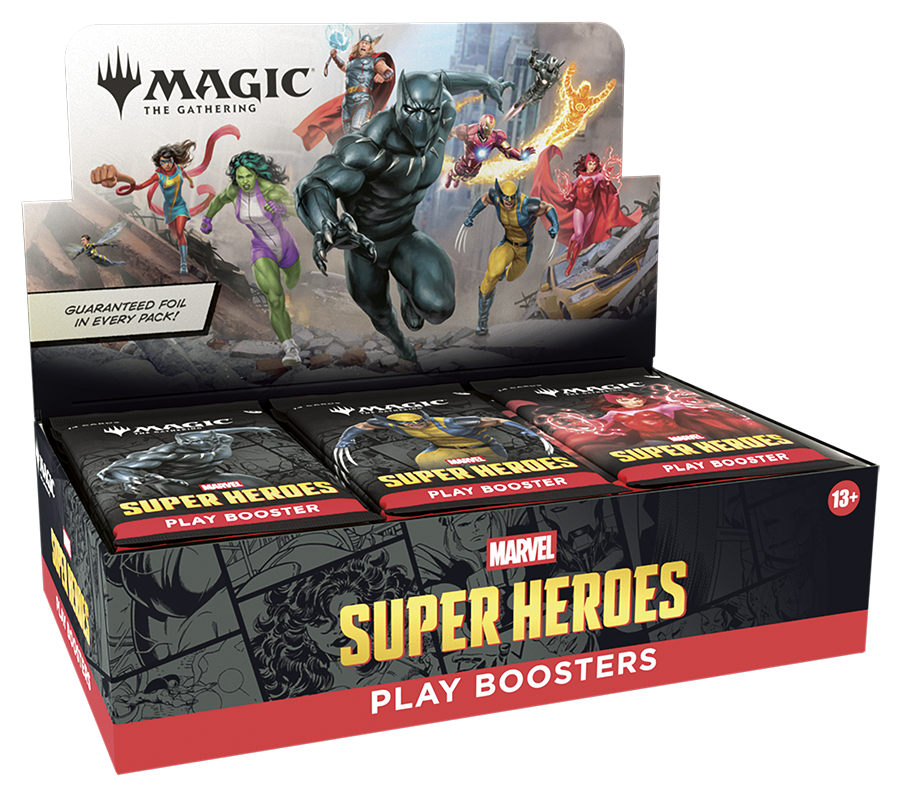 Marvel Super Heroes Play Booster Box
