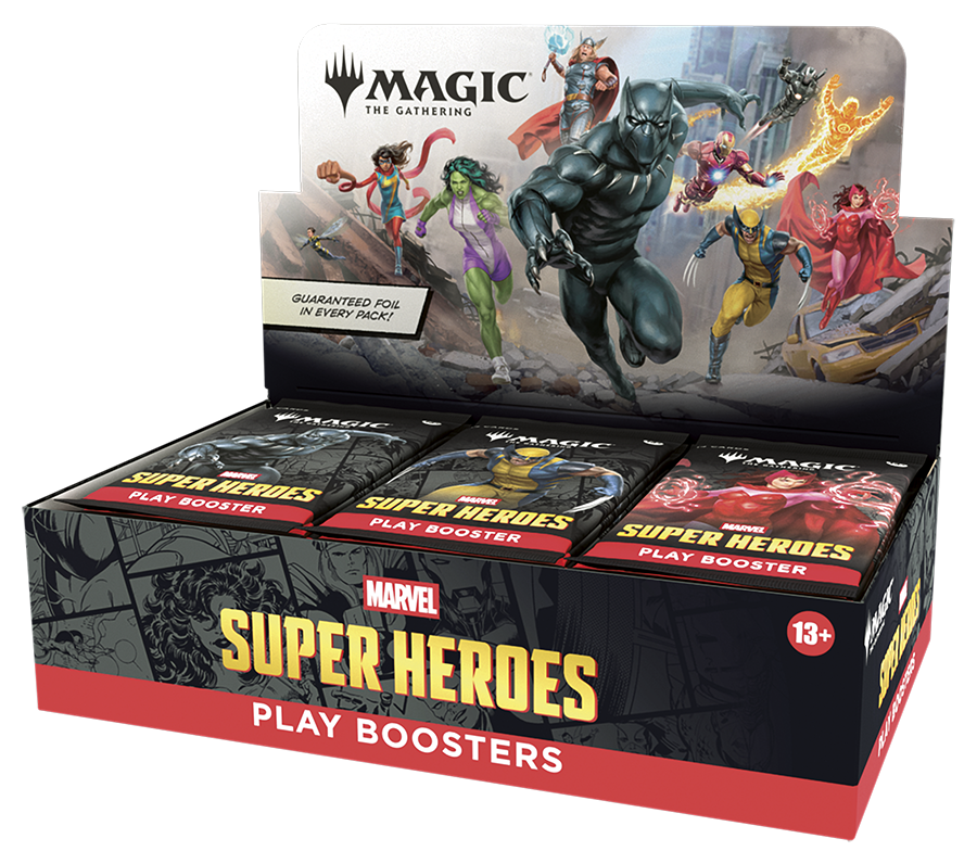 Marvel Super Heroes Play Booster Box