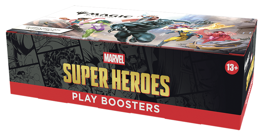 Marvel Super Heroes Play Booster Box