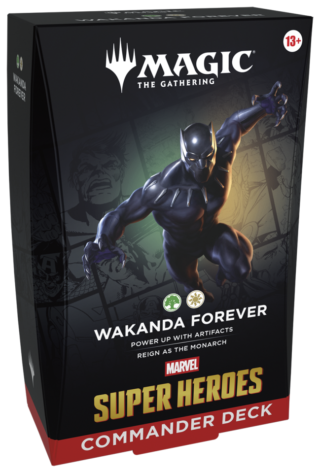 Marvel Super Heroes Commander Deck Wakanda Forever (Green-White)