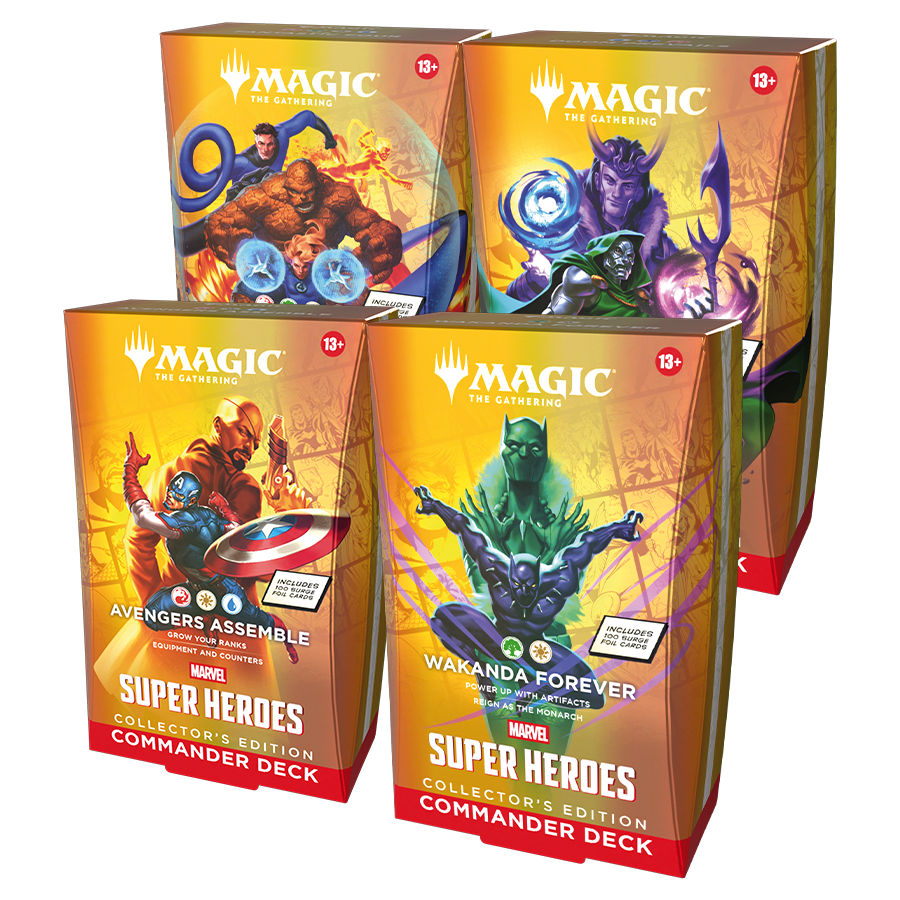 Marvel Super Heroes Collector Commander Deck