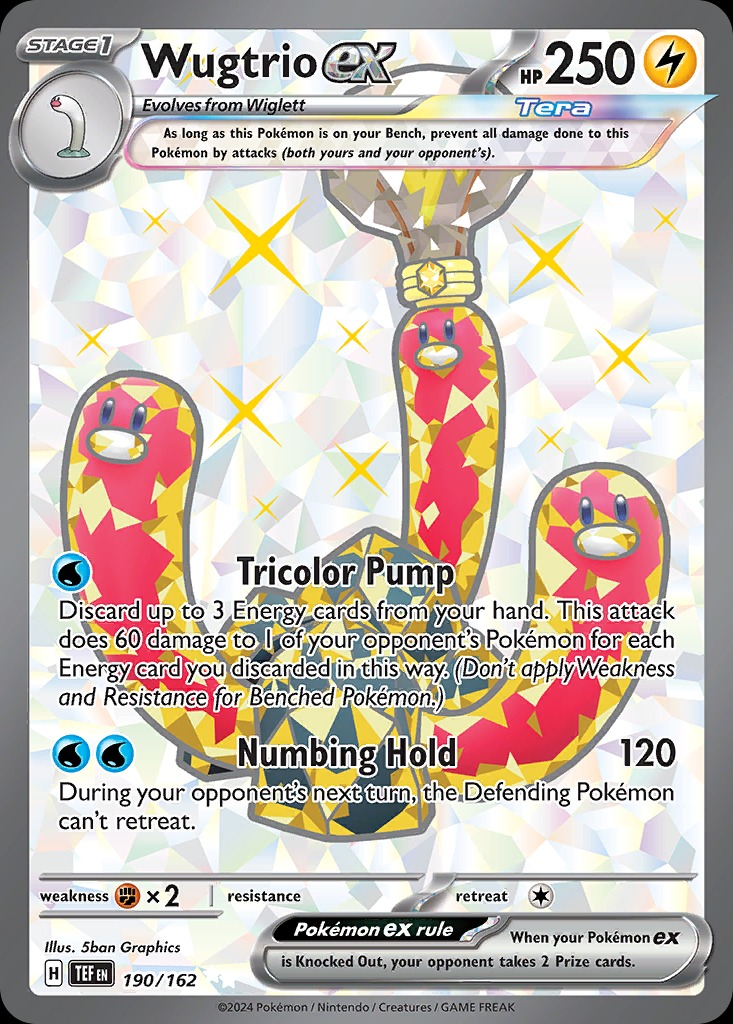 Wugtrio ex 190/162 - Temporal Forces