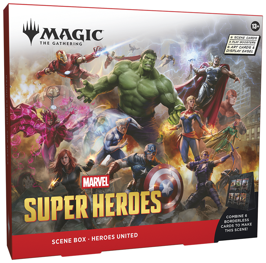 Marvel Super Heroes Scene Box