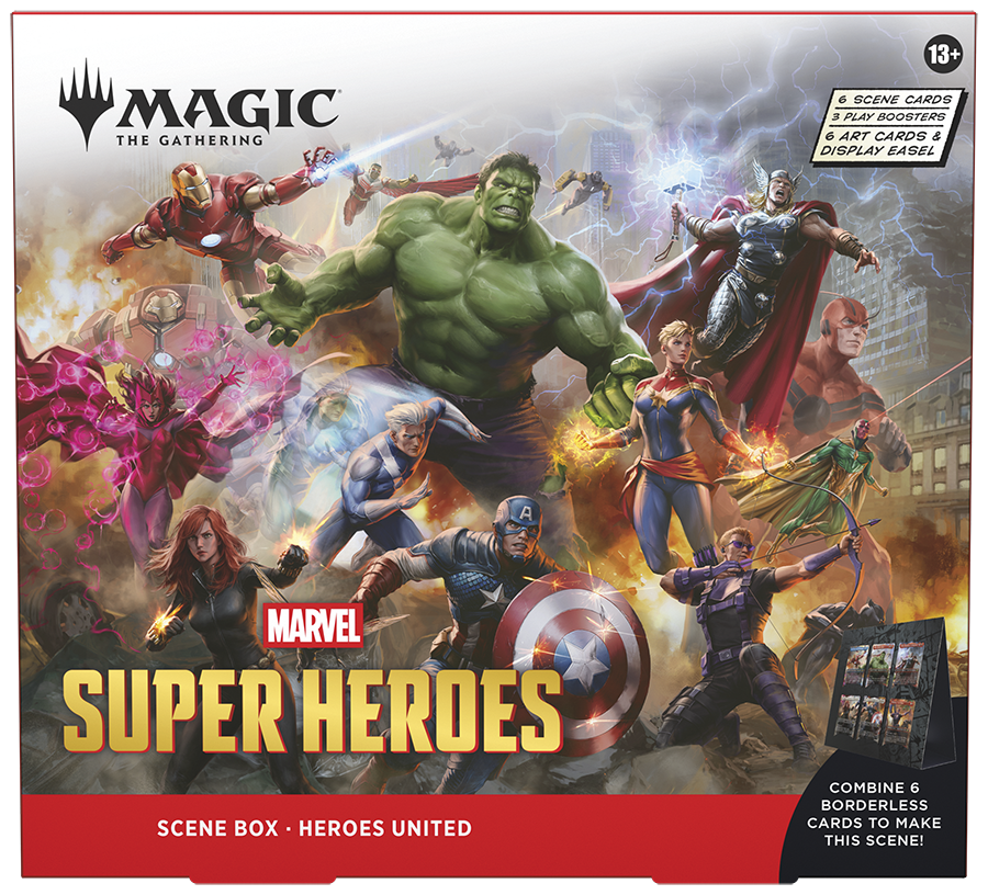 Marvel Super Heroes Scene Box
