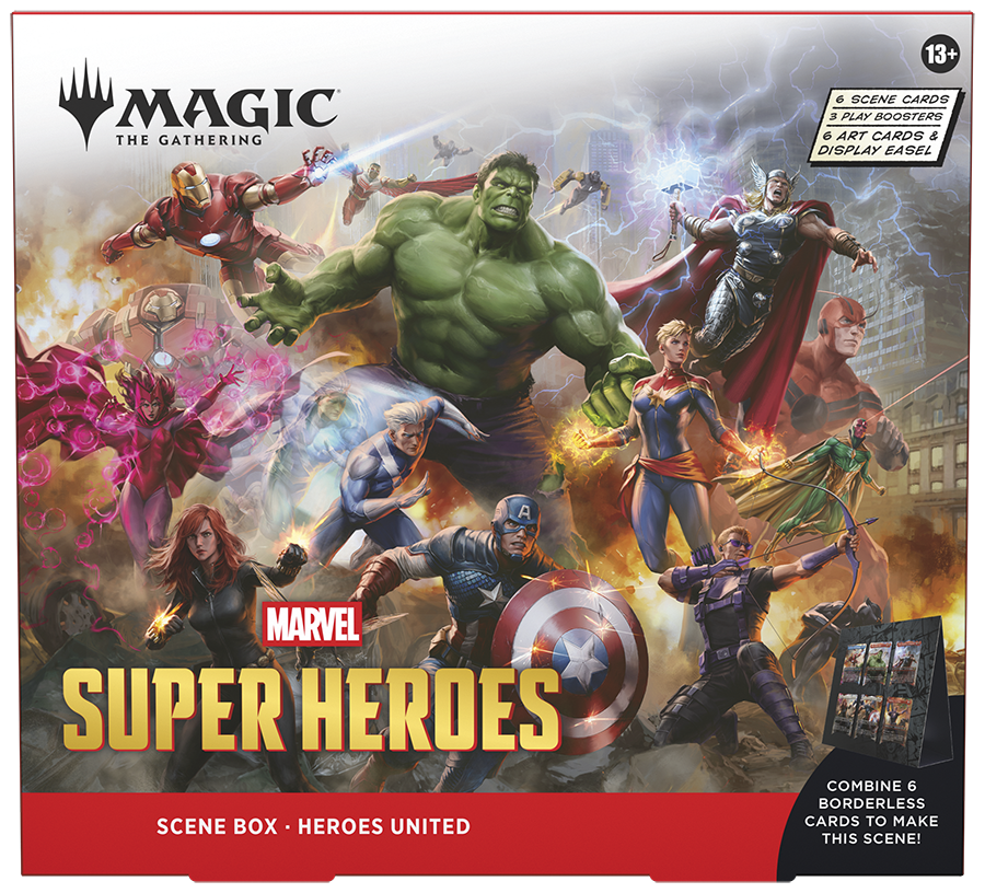 Marvel Super Heroes Scene Box
