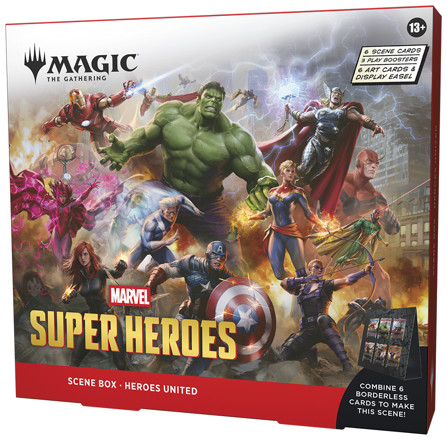 Marvel Super Heroes Scene Box