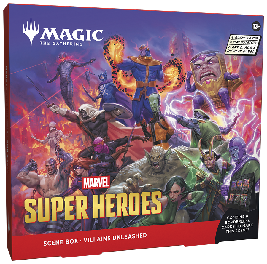 Marvel Super Heroes Scene Box