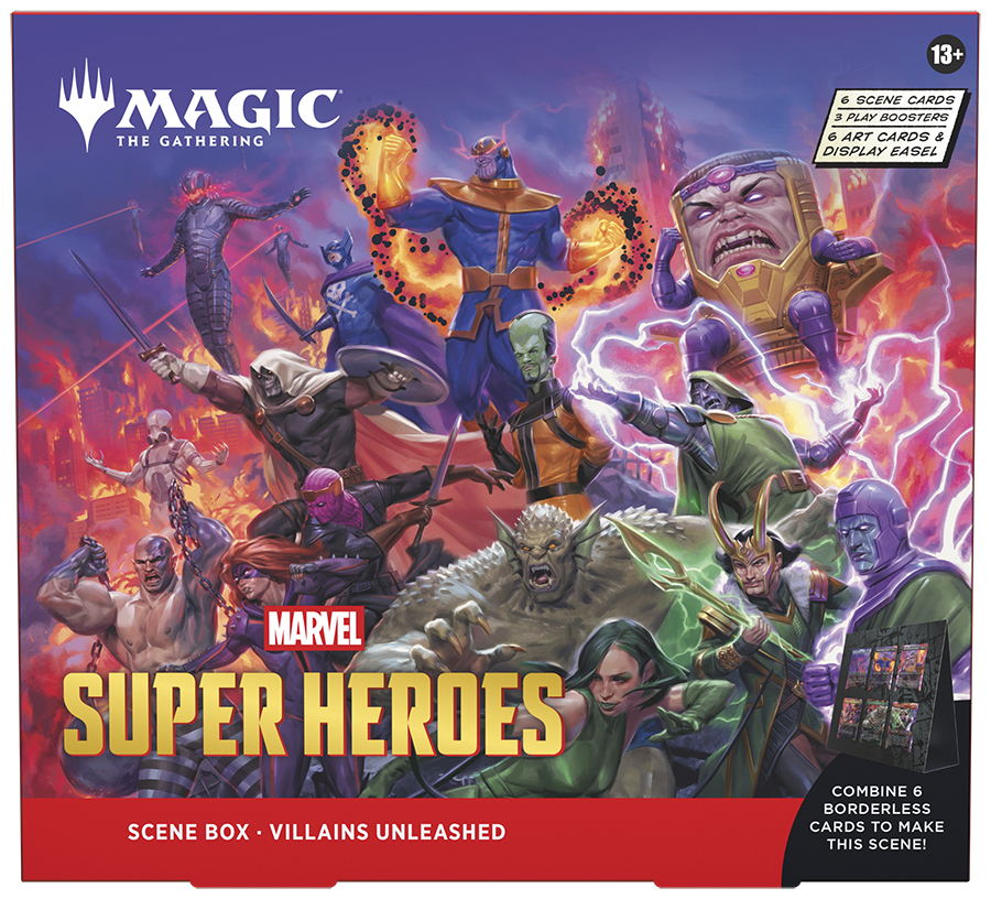 Marvel Super Heroes Scene Box