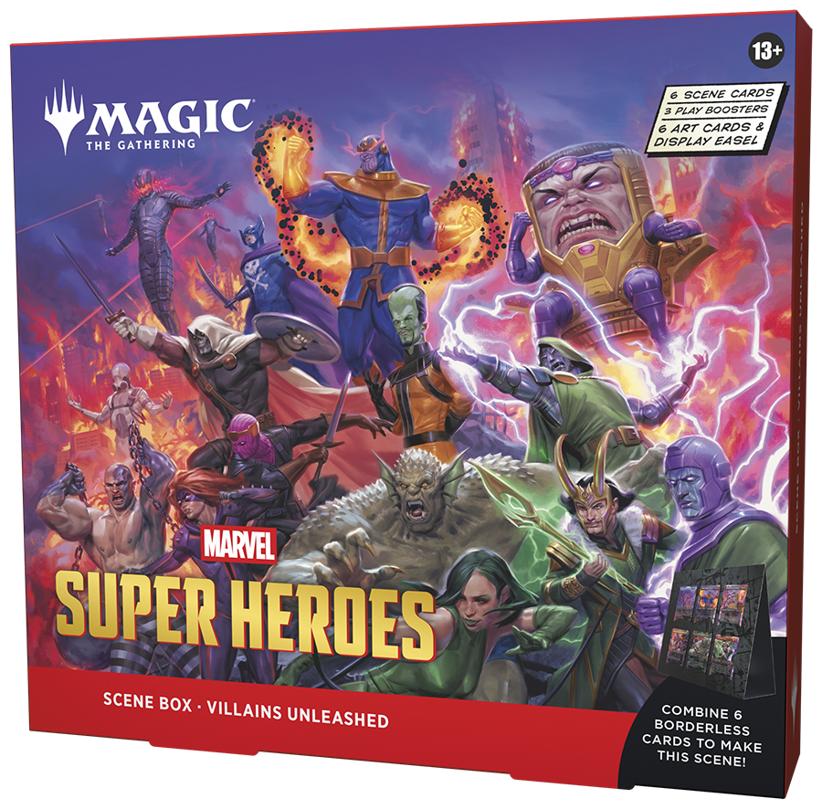 Marvel Super Heroes Scene Box